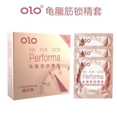 501150【避孕润滑】龟龍筋锁紧套3只装 OLO(新品)